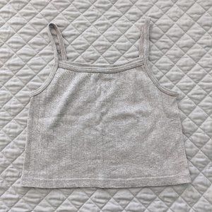 Brandy Melville grey tank top